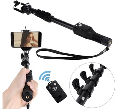 Statief Monopod Selfie Stok - Selfie Stick - Monopod Selfie Stok – Monopod – Selfie - HiCHiCO