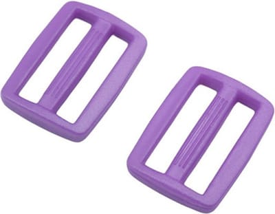 Plastic gesp - 14 millimeter - 10 Stuks - paracord armband - paracord armband survival - Licht Paars
