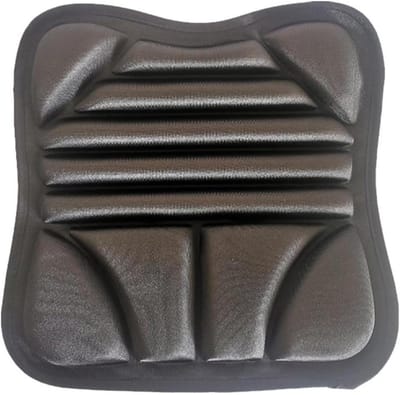 Motor Zadelhoes - Comfort Kussen - Lange Ritten - Schokabsorberend Gel - 30.5 x 30 cm - Zwart