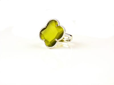 model Fiori ring in zilver kaki