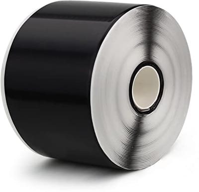 Butyl Tape Extra Dik 101 mm x 15 m - Zwart - Waterdicht - Bescherming tegen rot en vocht - ShopVlot