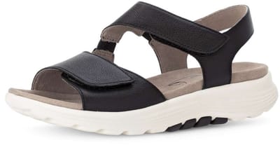 Gabor Rollingsoft - Dames wandelsandalen - 86.815.57 - Zwart - maat 39