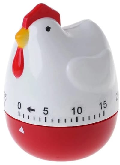 Store_9 - Keukentimer - Cartoon kip vorm - Mechanisch design - 60 minuten - Eierwekker koken - Handig voor thuis - Keukenaccessoire