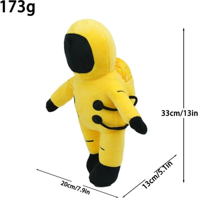 Backrooms Anime Pluche Speelgoed Halloween Horror Poppen Pluche Speelgoed Kinder Verjaardagscadeaus black