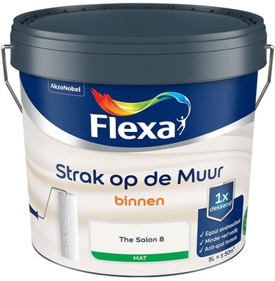 Flexa - Strak Op De Muur Binnen Mat - The Salon 8 - Mengverf - 5 L