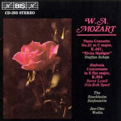 Bernt Lysell, Staffan Scheja, Stockholm Sinfonietta, Jan-Olav Wedin - Mozart: Piano Concerto 21 (CD)