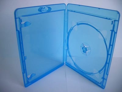 Blu-ray doosjes - Media opslag - Films bewaren - Stevig materiaal - Slim 11 mm - Transparant blauw