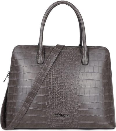 Wimona Luisa 5004 Schoudertas / Laptoptas - 15 inch - Grijs