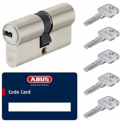 Abus D10PS NP Cilinder 30/30mm (60mm) - Klasse C, 5 sleutels