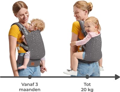 baby carrier / babydrager - baby carrier Backpack for newborn to toddlers, baby carrier / Kinderdrager