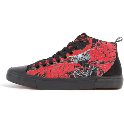 Akedo x Game Of Thrones Fire And Blood High Top - All Black - UK 4 / EU 37 / US Men's 4.5 / US Women's 6