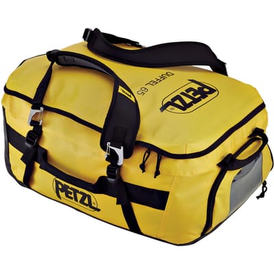 Petzl DUFFEL 65 – Transporttas Geel/Zwart 65 Liter & 25-50 kg