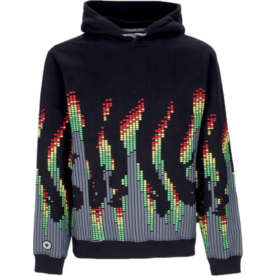 Sound Wave Hoodie Zwarte herenhoodie