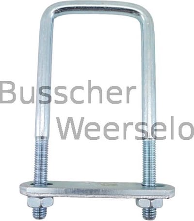 U-Strop - Bout - M10 - 140*63mm - Boottrailer - Aanhanger - Aanhangwagen