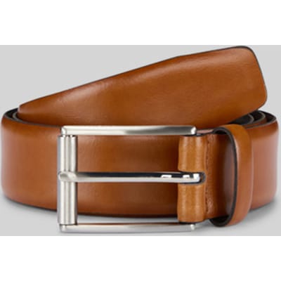 strellson Leren riem Men's Belt W80 Cognac bruine