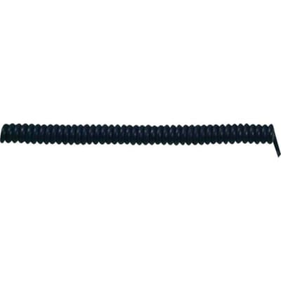 LAPP 73222339 Spiraalkabel X05VVH8-F 500 mm / 1500 mm 3 G 0.75 mm² + 3 G 0.75 mm² Zwart 1 stuk(s)
