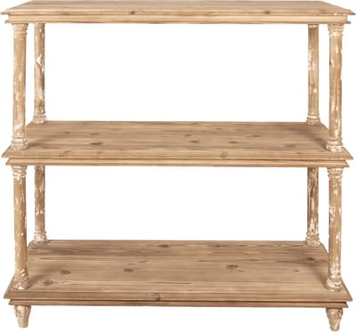 Clayre & Eef Kast 110x40x113 cm Bruin Hout