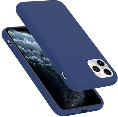 Cadorabo Hoesje geschikt voor Apple iPhone 11 PRO in LIQUID BLAUW - Beschermhoes gemaakt van flexibel TPU silicone Case Cover
