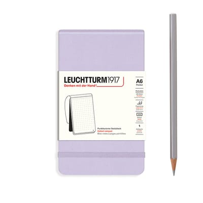 Leuchtturm1917 A6 Pocket Notitieblok dotted Lilac