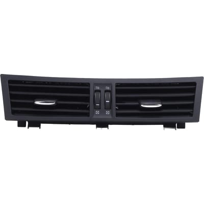 Sortie d'air AC centrale de tableau de bord Flux d'air amélioré Panneau de remplacement de grille d'aération AC de tableau de bord pour GS350 GS430 GS450H GS460 black