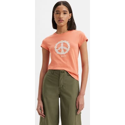 Levi's Graphic T-shirt Pink Size: XS | T-Shirts Outlet | Dames | Roze