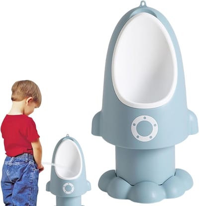 Peuter Urinoir - Zindelijkheidstraining Potje - Jongens Zindelijk Maken - Verstelbare Hoogte - 54 cm - Wathet