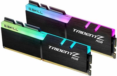 G.Skill Trident Z RGB DDR4-3200 - 16GB - CL16 - Dual Channel (2 pcs) - Intel XMP - Zwart met RGB