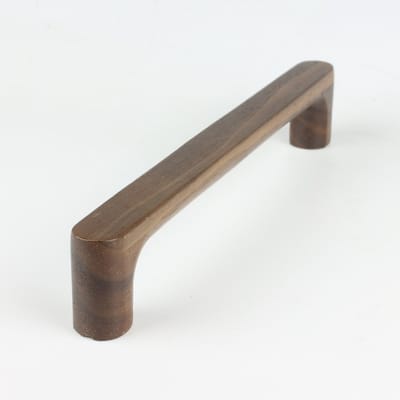 Deurgreep Suus - 160 mm - donkerbruin - hout - geschikt voor binnen - | | | | Kast deurgreep |