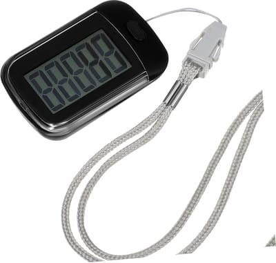 Draagbare Stappenteller - Wandelmeter Clip - Gezondheid Tracking - Eenvoudig Afleesbaar - 62 x 62 cm - Zoals Getoond