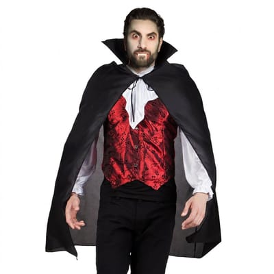 Boland Vampier set - kunstgebit met bloed - dracula cape - halloween/horror - verkleden