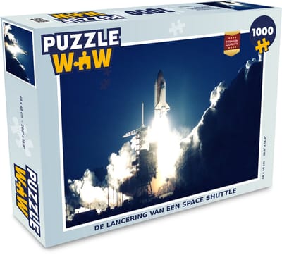 Puzzel De lancering van een space shuttle - Legpuzzel - Puzzel 1000 stukjes volwassenen