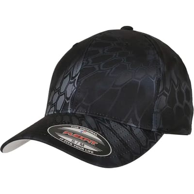 Urban Classics - Kryptek Flexfit pet - S/M - Zwart