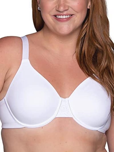 Minimizer BH voor Vrouwen - Verminder Buste Volume tot 3,8 cm, Niet-Gewatteerde Cups tot H in Ster Wit