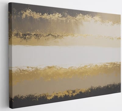 Saammp Canvas Schilderij - Strepen - Abstract - 30x20 - Foto op canvas - Wanddecoratie - Muurdecoratie Woonkamer - Slaapkamer decoratie - Canvas Print