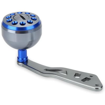 1 stuks Duurzaam Metalen Handvat Onderdeel Accessoire voor Abu Ronde Baitcast Vismolen(Blauw) blauw