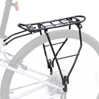 Dailygoody - Fietsbagagedrager - Verstelbare Touring Fiets Bagagedrager Achter - Geschikt voor 26”-29”/700c Racefietsen - Lichtgewicht en Praktis