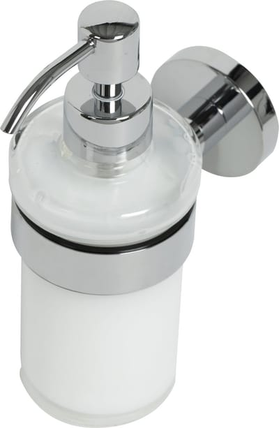 Plieger Vigo Zeepdispensers – Zeepdispenser Wandmontage – Zeeppompje hangend – Zeeppompje Glas – 10 jaar garantie – Chroom