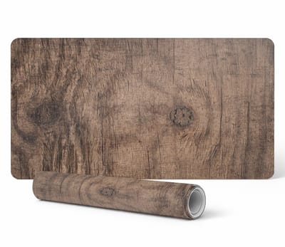 Universele beschermmat voor tafels en aanrechtbladen, houtnerf, 90x45 cm