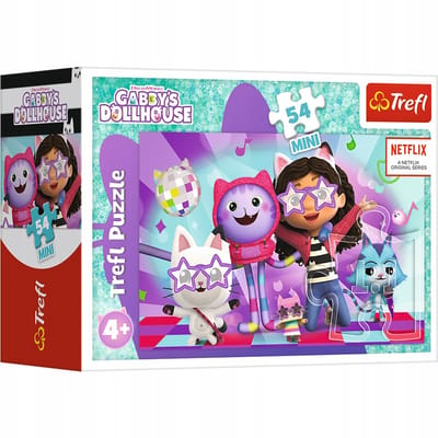 Gabby's poppenhuis minipuzzel 54 stukjes - Trefl