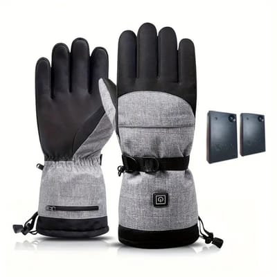 Nivard Winterhandschoen - Wanten - Gloves - Touchscreen Handschoenen - Handschoenen Winter - Grijs