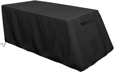 Halterbankhoes - Fitnessbank Cover - Apparatuur Beschermen - Waterdicht & UV-bestendig - 152 x 46 x 54 cm - Zwart