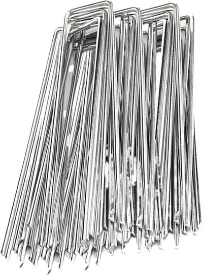 Grondspiezen Set - Robuuste Haringen - Tuin Bevestigen - Verzinkt Staal - 15 cm Lengte