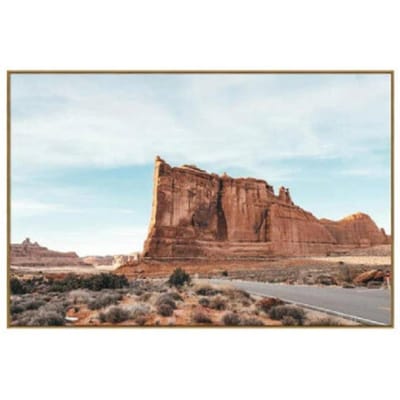 PTMD Wandpaneel Desert Storm - 120x3x80 cm - Glas - Multi