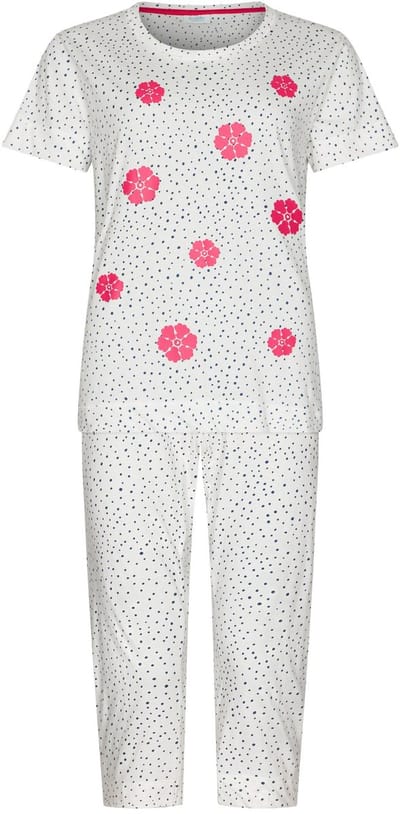 MyRebelle - Pyjama - Tropic Blush - Organisch Katoen - Ecru - Maat 44