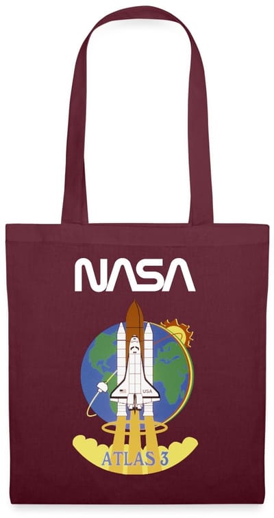 NASA Atlas 3 Tas Van Stof Schoudertas