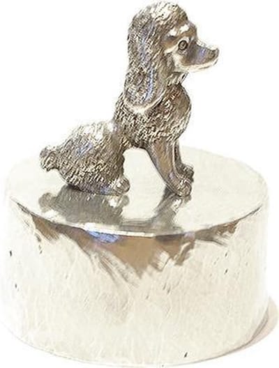 Konings Poedel met asbestemming - Honden Asbeeld Dieren Urn Voor Uw Geliefde Hond