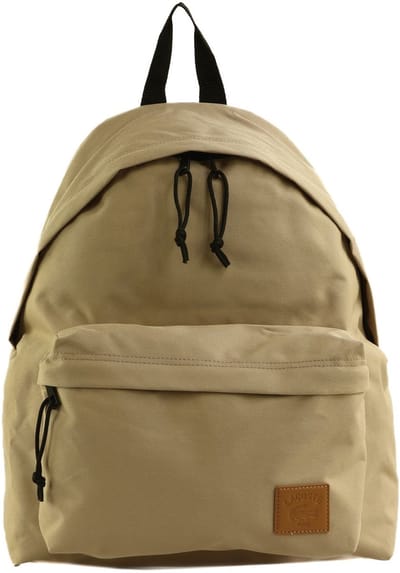 LACOSTE vrije tijd rugzak rugzak met laptopvak Backpack With Patch Viennois beige