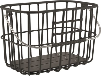 Brooks Hoxton Basket 25L Black 38x26x26cm