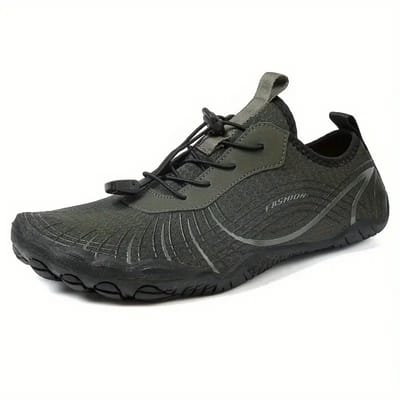 Bovista Barefoot Schoenen - Waterschoenen - Aquashoes - Afzwemschoenen - Zwemles - Dames & Heren - Fitness - Sportschoenen - Legergroen - Maat 38