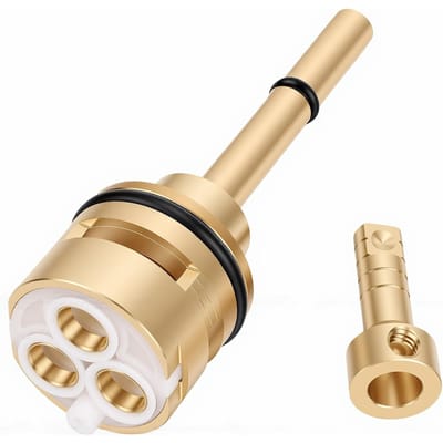 RP51918 Cartouche de déviateur 3 positions de remplacement pour robinetterie R11000 R22000 3 positions Marche individuelles et 3 positions Arrêt beige